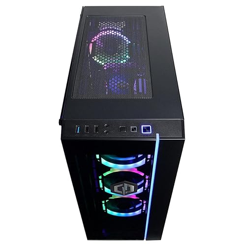 CyberPowerPC Gamer Master Gaming Desktop Computer, AMD Ryzen 3 4100 3.8GHz, 8GB RAM, 500GB SSD, NVIDIA GeForce RTX 3050 8GB, Windows 11 Home