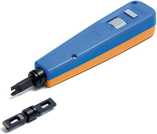 StarTech.com Punch Down Tool with 110 and 66 Blades - Punch-down tool - Removable and replaceable Bits - 110PUNCHTOOL, red