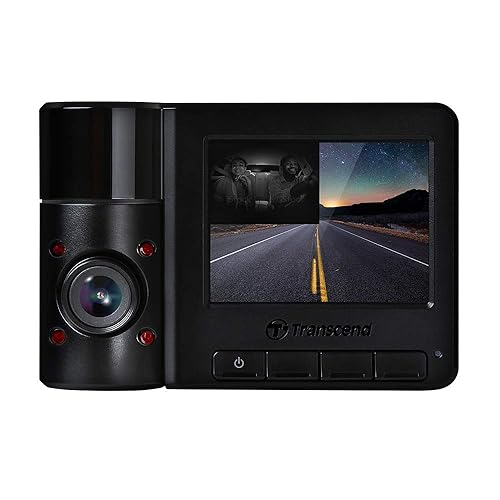 Transcend 64Gb Dashcam Drivepro 550 Dual, Black (TS-DP550B-64G)