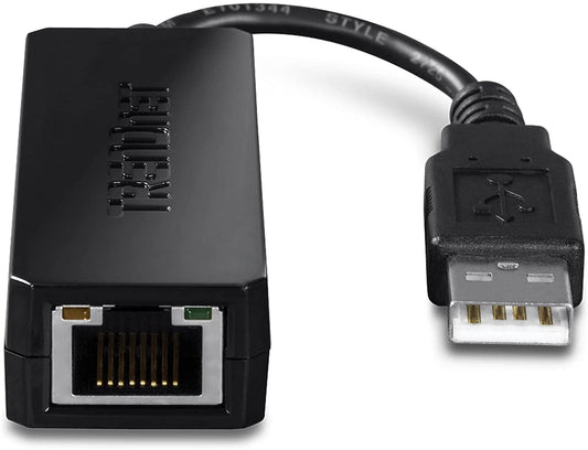 TRENDnet USB 2.0 to 10/100 Fast Ethernet LAN Wired Network Adapter for MacBook, TU2-ET100, ChromeBook, Windows 8.1 and Earlier, Linux, and Specific Android Tablets, ASIX AX88772A Chipset USB 2.0 10/100 Mbps Ethernet