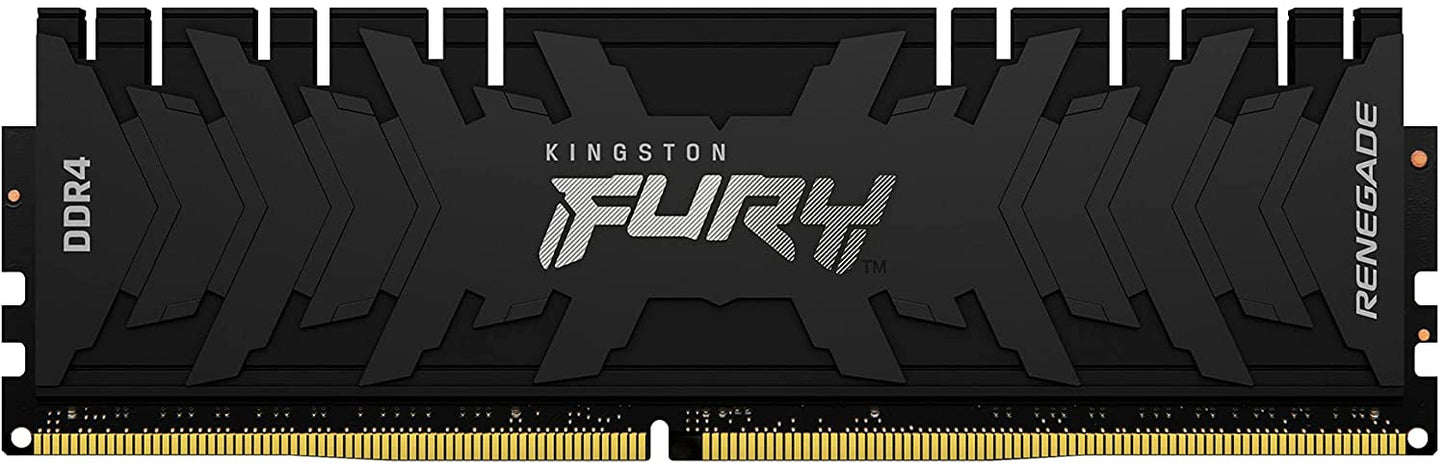 Kingston FURY Renegade 32GB 3200MHz DDR4 CL16 Desktop Memory Single Stick KF432C16RB/32 3200MHz 32GB Black