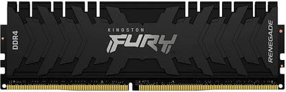 Kingston FURY Renegade 32GB 3200MHz DDR4 CL16 Desktop Memory Single Stick KF432C16RB/32 3200MHz 32GB Black
