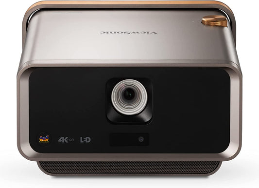 ViewSonic X11-4K True 4K UHD Short Throw LED Projector with H/V Keystone, Corner Adjustments, WiFi, USB C Connectivity, Cinematic Supercolor for Smart Home Theater 4K UHD, 2400 LED Lumens