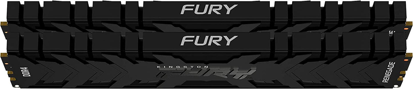 Kingston Fury Renegade 32 GB (2 x 16 GB) 3200 MHz DDR4 CL16 Desktop Memory Kit of 2 KF432C16RB1K2/32 Kit of 2 3200 MHz 32 GB