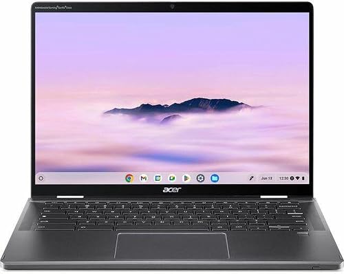 acer Chromebook Plus Spin 714 CPE794-1N CPE794-1N-57SR 14 Touchscreen Convertible 2 in 1 Chromebook - WUXGA - Intel Core Ultra 5 125U - 16 GB - 256 GB SSD - English (US) Keyboard - Iron - Intel Chip