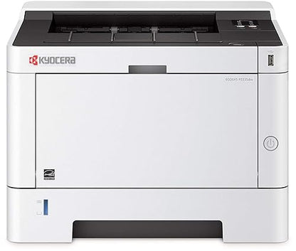 KYOCERA ECOSYS P2235dw Monochrome Network Laser Printer, 37ppm, Up to Fine 1200 dpi, Gigabit Ethernet, Wireless & Wi-Fi Direct, Mobile Print, Auto-Duplex, LED Control Panel, 256 mb, 250 Sheet Tray
