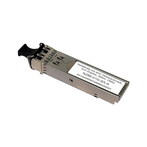 Eaton Tripp Lite Series SFP-1G-SX Arista Compatible 1000BASE-SX SFP Transceiver Module, LC Duplex Multimode Fiber MMF, 1.25 Gbps, 850 nm, 1804 Feet / 550 Meter Length, 3-Year Warranty (N286-01G-SX-A)