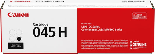 Canon 045H High-Yield Black Toner Cartridge