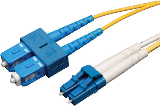 Tripp Lite Duplex Singlemode 8.3/125 Fiber Patch Cable LC/SC, 10M 33-ft.