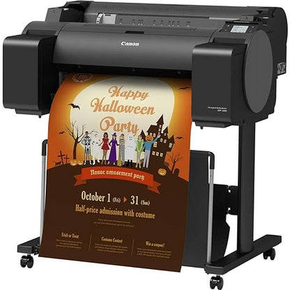 Canon imagePROGRAF GP-200 24-Inch Large Format Printer with 5-Color Pigment Based Ink Plus Fluorescent Pink Ink and Built-In Hard Drive