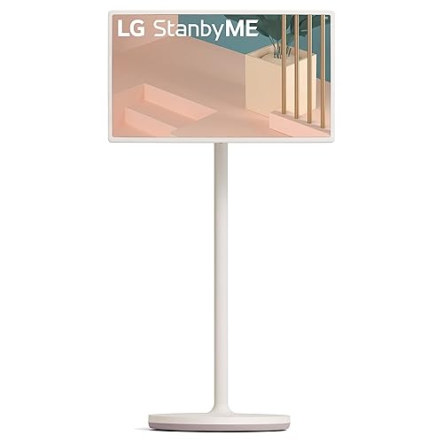 LG 27" StanbyME Mobile TV 27ART10AKPL WebOS smart TV, Wire-less with Built-in Battery