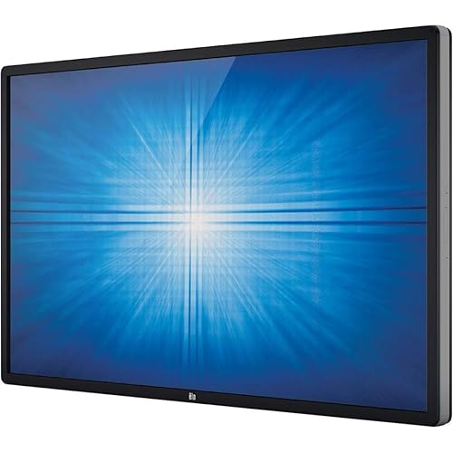 Elo E268447 Interactive Digital Signage 5551L 4K Infrared 54.6 LED-Backlit LCD Flat Panel Touchscreen Display Gray/Black