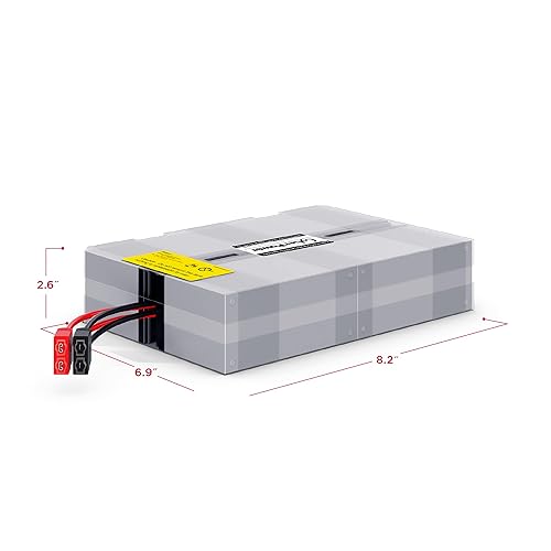 CyberPower RB1270X4G UPS Replacement Battery Cartridge; Maintenance Free; User-Installable, 12V/7Ah