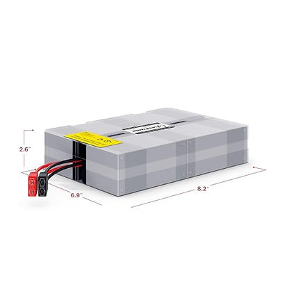 CyberPower RB1270X4G UPS Replacement Battery Cartridge; Maintenance Free; User-Installable, 12V/7Ah