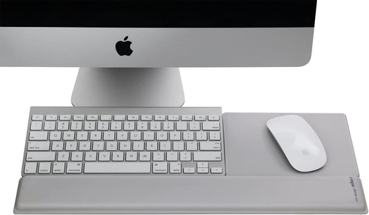 Rain Design mRest - Wrist Rest &amp; Mouse Pad (Silver)