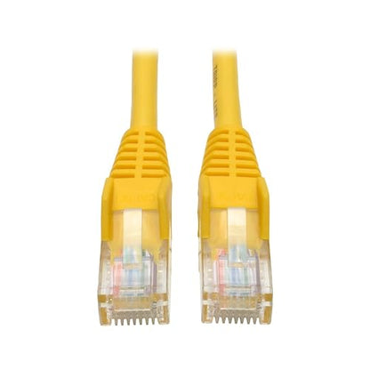 Tripp Lite N001-007-YW 7 Feet Cat5e 350MHz Snagless Molded Patch RJ45 Cable M/M (Yellow)