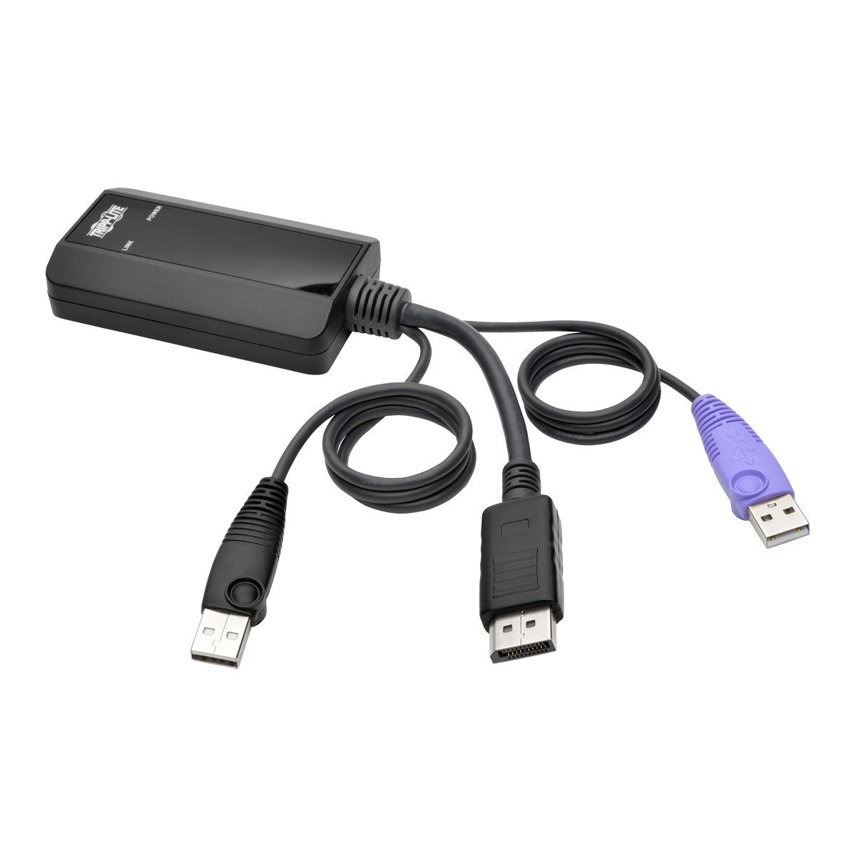 Tripp Lite DisplayPort USB Server Interface Unit w/Virtual Media &amp; CAC Support B064 KVM Switches (B055-001-UDP) DisplayPort/USB