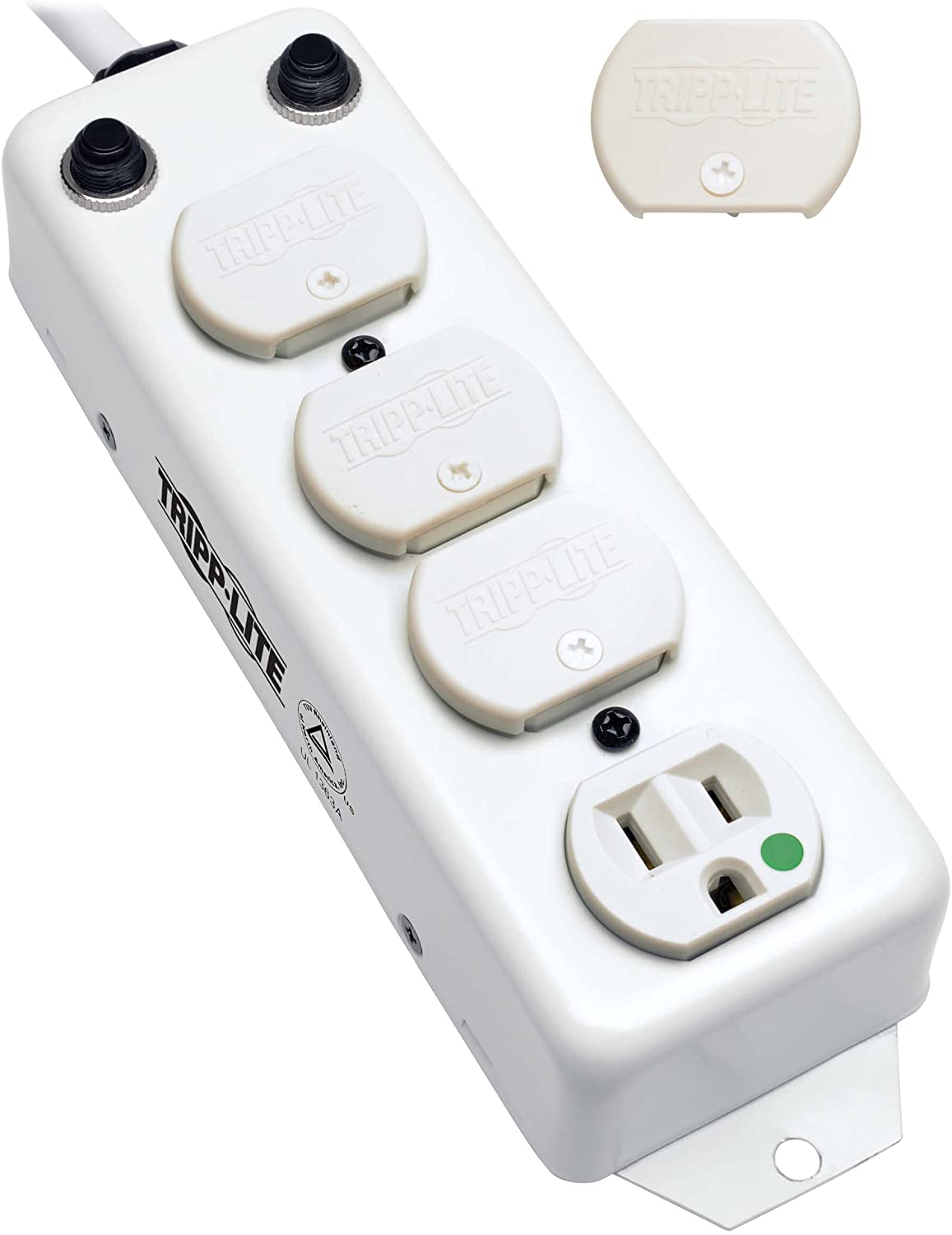 Tripp Lite PS-415-HG-OEM 15-Amp Power Strip Hospital Grade 4 outlets UL1363A Tested