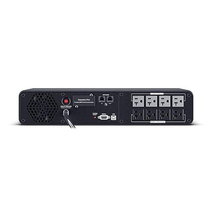 CyberPower CP2000PFCRM2U PFC Sinewave UPS Battery Backup and Surge Protector, 2000VA/1200W, 8 Outlets, AVR, Short Depth 2U Rackmount, UL Certified Rackmount 2U 2000VA