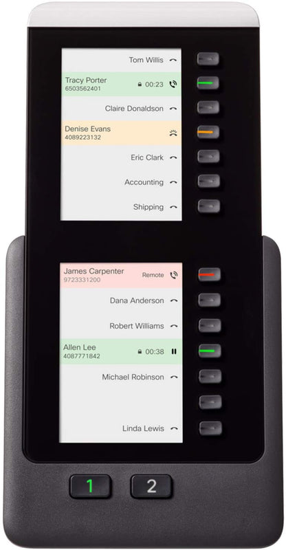 Cisco IP Phone 8800-A Audio Key Expansion Module for VoIP Phones, Compatible with Cisco IP Phones 8851, 8861, 8865, Color LCD Display (CP-8800-A-KEM=)