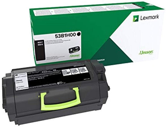 Lexmark 53B1H00 MS817n High Yield Return Program Toner Cartridge Toner,black Single