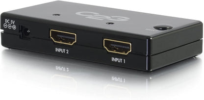 C2g/ cables to go C2G HDMI Switch, HDMI Selector Switch, 2 Port, Supports 1080p, Cables to Go 40349