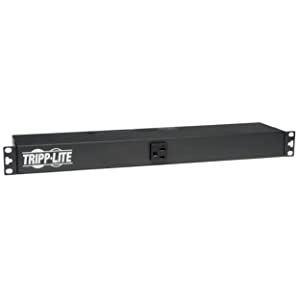 Tripp Lite PDU 2.4kW, 120V Single-Phase Basic PDU - 13 NEMA 5-15/20R Outlets, 5-20P Input, 6 ft. (1.83 m) Cord, 1U Rack-Mount (PDU1226)