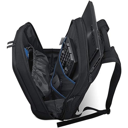 Lenovo Legion 17 Armored Backpack II, Gaming Laptop Bag, Double-Layered Protection, Dedicated Storage Pockets, GX40V10007, Black