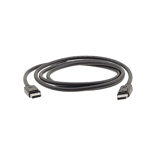 Kramer Electronics C-DP 4K DisplayPort (M) to DisplayPort (M) Cable with Latches, 10'