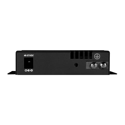 Black Box LGC5600 Transceiver/Media Converter - 1 x Network (RJ-45) - Multi-mode - Gigabit Ethernet - 10/100/1000Base-T, 1000Base-X - 1 x Expansion Slots - SFP (mini-GBIC) - 1 x SFP Slots - AC Adapter - Standalone, Tabletop, Wall Mountable