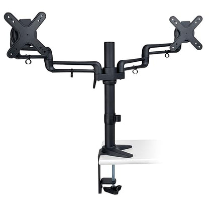 Tripp Lite Dual Display Flex Desk Mount Clamp 13 To 27 Monitors