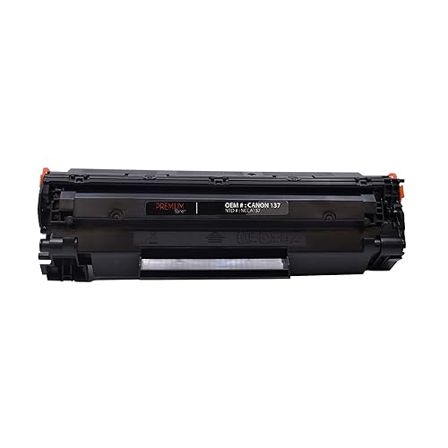 Premium Tone Replacement for Canon no 137 (9435B001) High Yield - Black