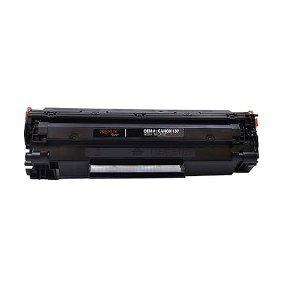 Premium Tone Replacement for Canon no 137 (9435B001) High Yield - Black