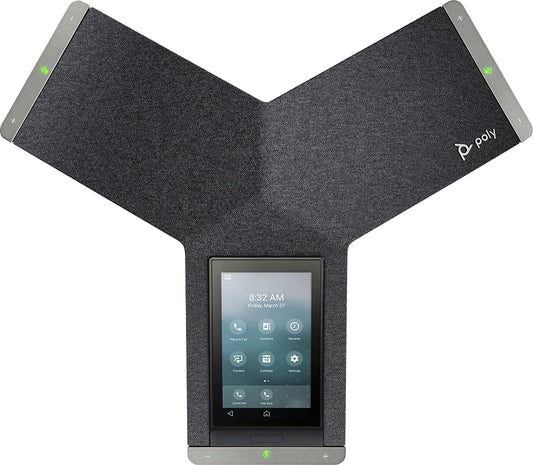 Poly - Trio C60 IP Conference Phone (Polycom) - Smart Conference Phone for Any Meeting Space - 5" Color Touch Display - Works with Teams, Zoom &amp; More