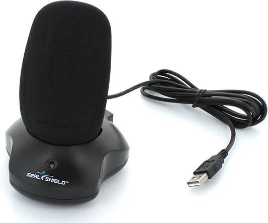 Seal shield Medical Grade Silicone Mouse Black