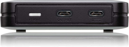 IOGEAR Upstream Mobile Capture Adapter 4K Input, 1080p Capture, Mobile Capture,USB-C and A Host Support Video Output, 1/4" Mounting Screw, UVC Support,OBS &amp; Camerafi Support, PD Passthrough (GUV302P)