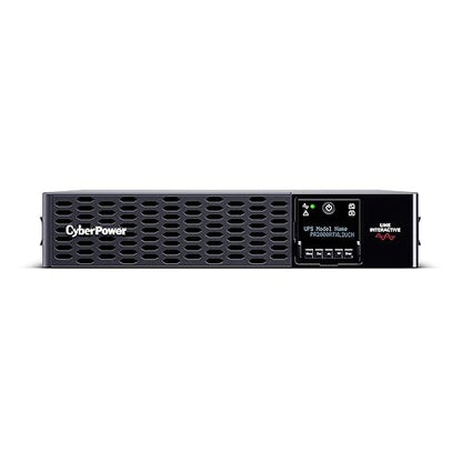CyberPower PR2000RTXL2UCN Smart App Sinewave UPS System, 2000VA/2000W, 8 Outlets, 2U Rack/Tower, RMCARD205 Pre-Installed, Built-in Cloud Monitoring, EBM Option Expandable / Network Card 2000VA 20A