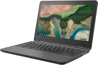 Lenovo 300e Chromebook 2nd Gen 81MB0065US 11.6" Touchscreen Convertible 2 in 1 Chromebook - HD - 1366 x 768 - Intel Celeron N4120 Quad-core (4 Core) 1.10 GHz - 8 GB RAM - 64 GB Flash Memory - Black