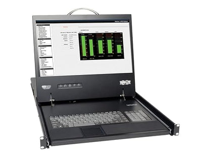 Tripplite Netcommander 8-Port Cat5 1U Rack-Mount Console KVM Switch with 19-in. LCD