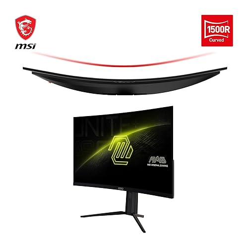 MSI MAG321CUP 32-inch 3840 x 2160 (UHD), VA, 4K Gaming Monitor 160Hz, Adaptive Sync, 1ms, HDMI, Display-Port, VESA Mountable, Tilt