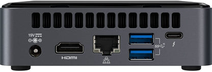 Intel NUC Kit NUC10I3FNK Business Mini Desktop Black (Intel i3-10110U 2-Core, 32GB RAM, 512GB m.2 SATA SSD, Intel UHD, WiFi, Bluetooth, 1xHDMI, SD Card, Win 10 Pro) 32GB RAM|512GB SSD|Win10Pro