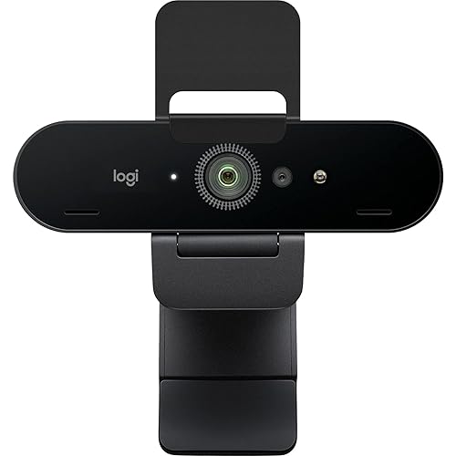 Logitech 4K Pro Webcam with HDR and Noise-canceling mics