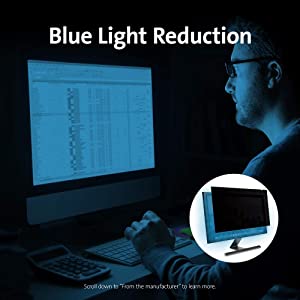 Kensington FP184W9 Privacy Screen for 18.4" Widescreen 16:9 Monitors (K52126WW) Desktop 18.4" (16:9)