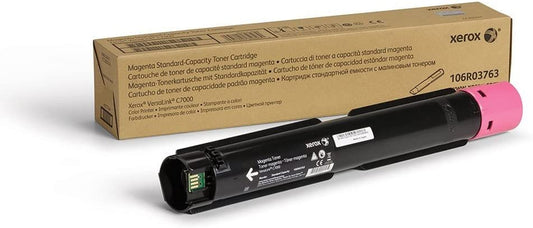 Xerox VersaLink C7000 Magenta Standard Capacity Toner-Cartridge (3,300 Pages) - 106R03763