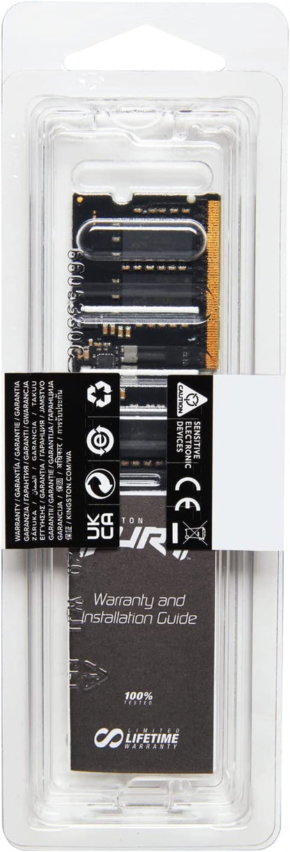 Kingston 8GB 4800MT/s DDR5 CL38 SODIMM Fury Impact