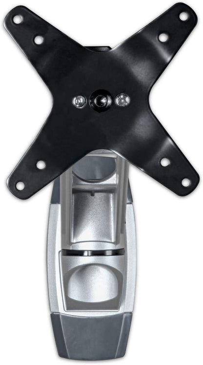 StarTech.com Wall Mount Monitor Arm - Premium - 10.2 Single Swivel - Supports Monitors 12 to 34 - VESA Monitor Wall Mount Bracket - Silver (ARMWALLDS2) Single-Swivel Silver