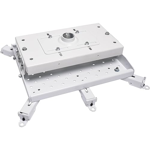Chief Heavy Duty Universal Projector Mount - White - 250 Lb Load Capacity