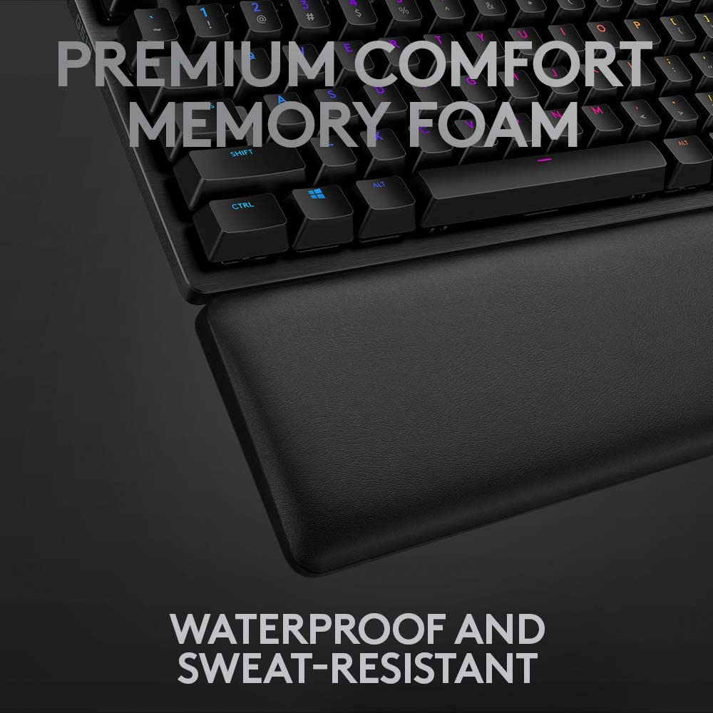 Logitech G513 RGB Backlit Mechanical Gaming Keyboard with GX Blue Clicky Key Switches (Carbon)