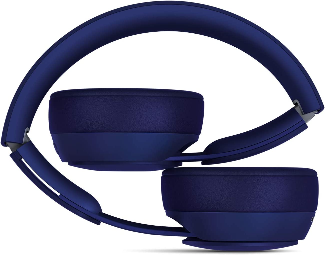Beats Solo Pro Wireless Noise Cancelling On-Ear Headphones - Apple H1 Headphone Chip, Class 1 Bluetooth, Active Noise Cancelling, Transparency, 22 Hours of Listening Time - Dark Blue