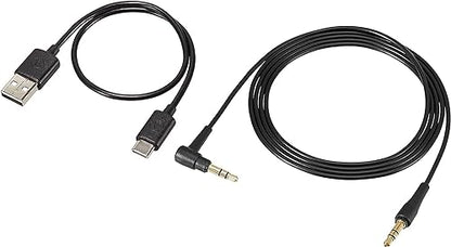Audio-Technica ATH-M20xBT Wireless Over-Ear Headphones, Black